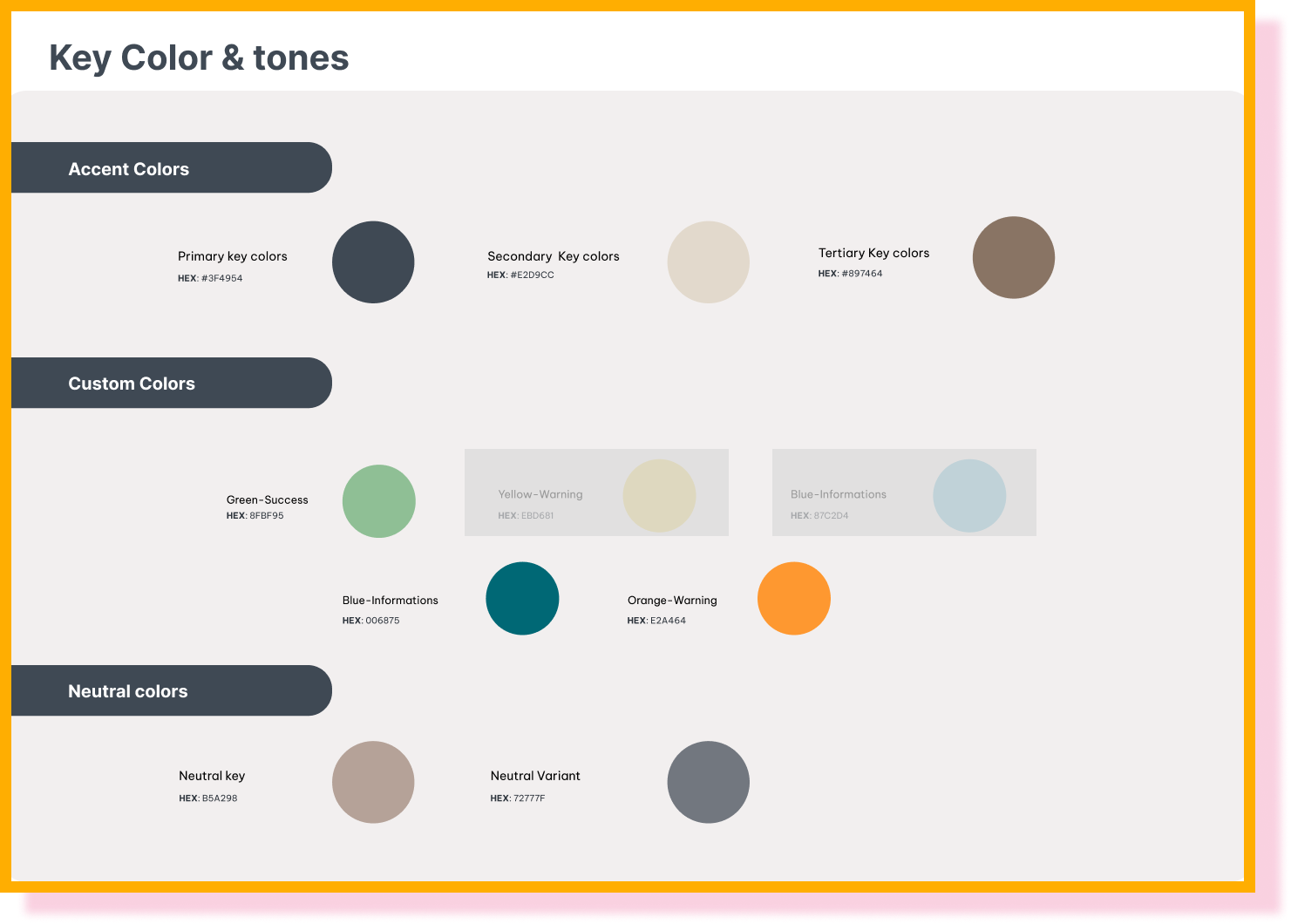 Key color & tones (2)